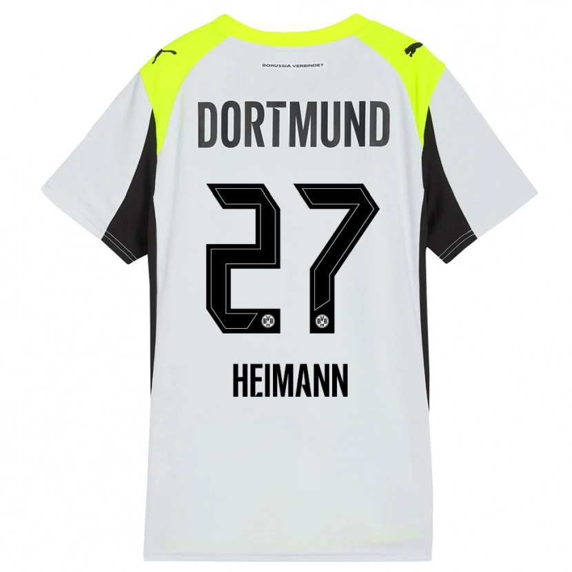 Danxen Women Wesley Heimann #27 Fluorescent Yellow Away Jersey 2025/26 T-Shirt