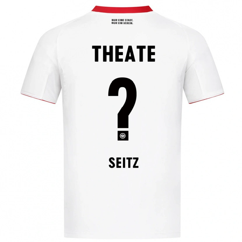Danxen Women Luca Seitz #0 White Red Away Jersey 2025/26 T-Shirt