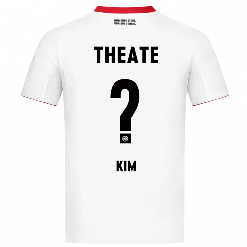 Danxen Women Junhyung Kim #0 White Red Away Jersey 2025/26 T-Shirt