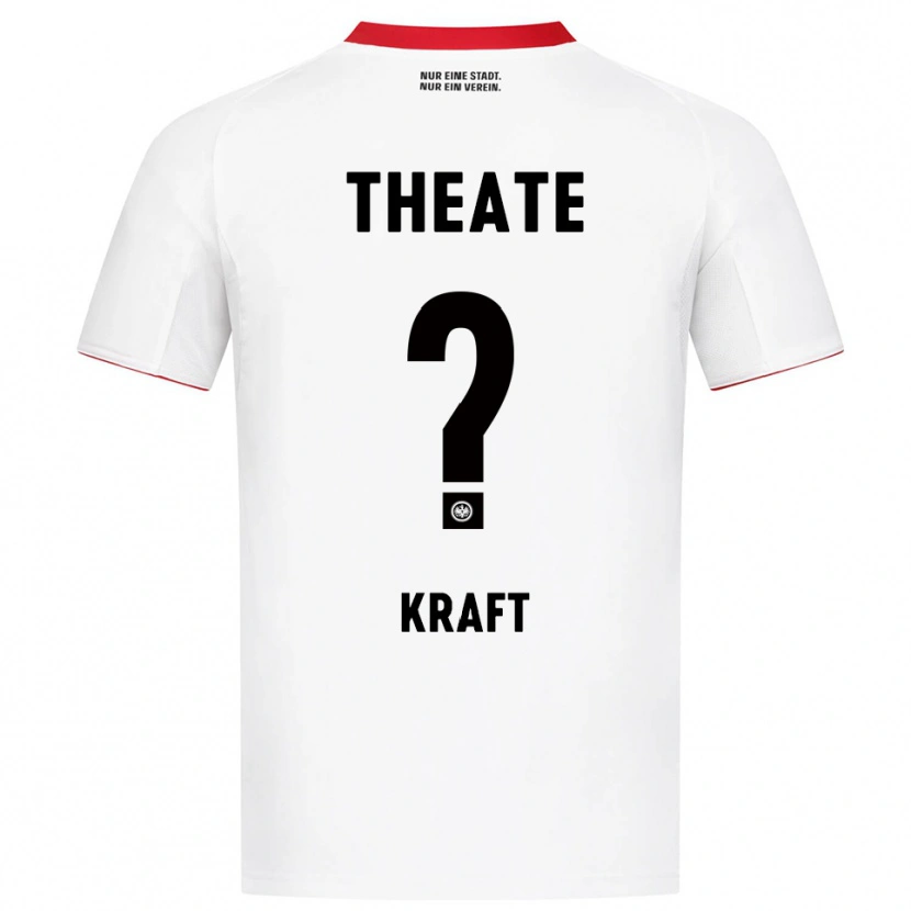 Danxen Women Nico Kraft #0 White Red Away Jersey 2025/26 T-Shirt
