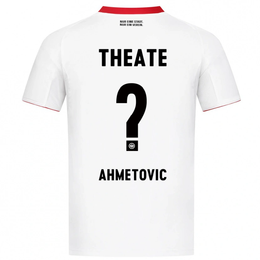 Danxen Women Marco Ahmetovic #0 White Red Away Jersey 2025/26 T-Shirt