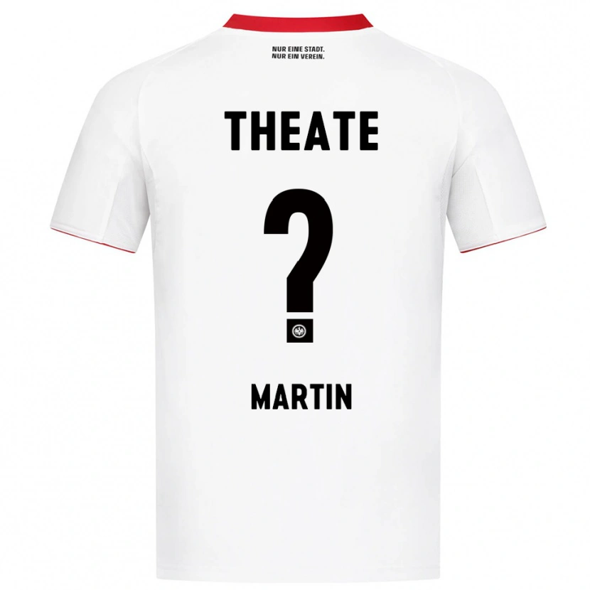 Danxen Women Maxim Martin #0 White Red Away Jersey 2025/26 T-Shirt