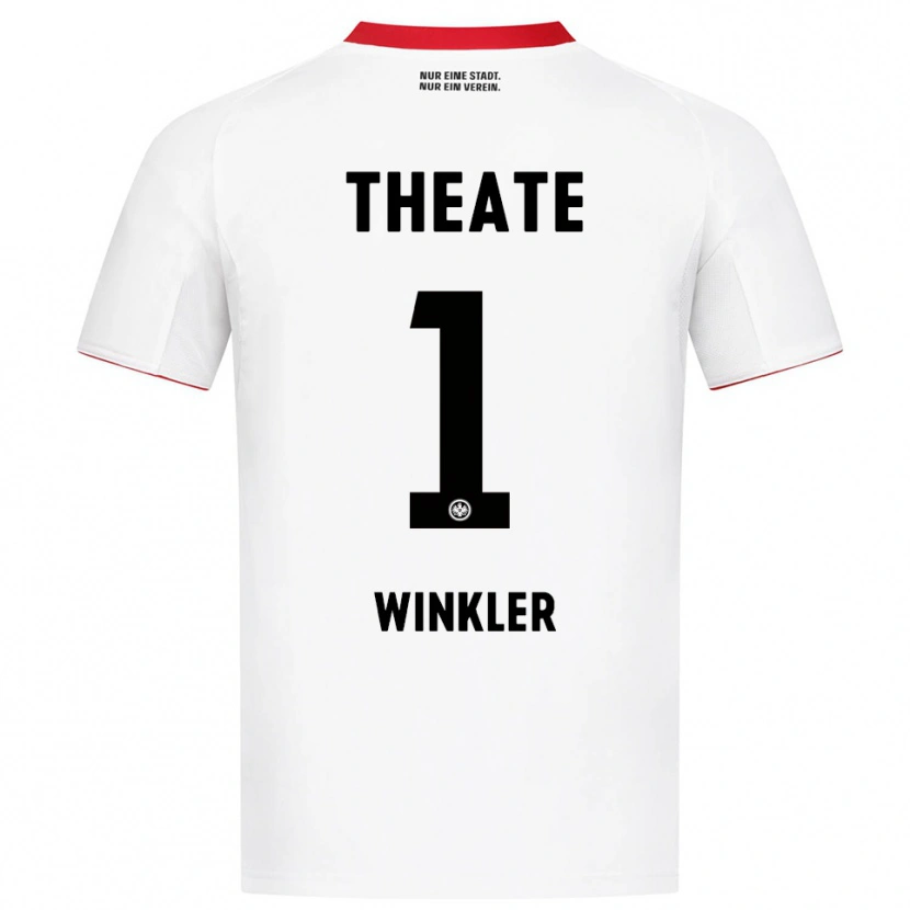 Danxen Women Sophia Winkler #1 White Red Away Jersey 2025/26 T-Shirt