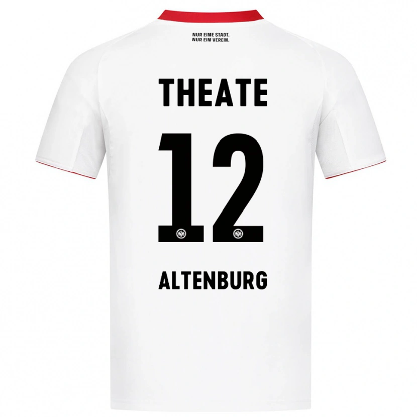 Danxen Women Lina Altenburg #12 White Red Away Jersey 2025/26 T-Shirt