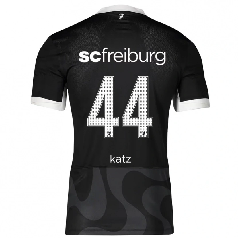 Danxen Women Kilian Katz #44 Black White Away Jersey 2025/26 T-Shirt