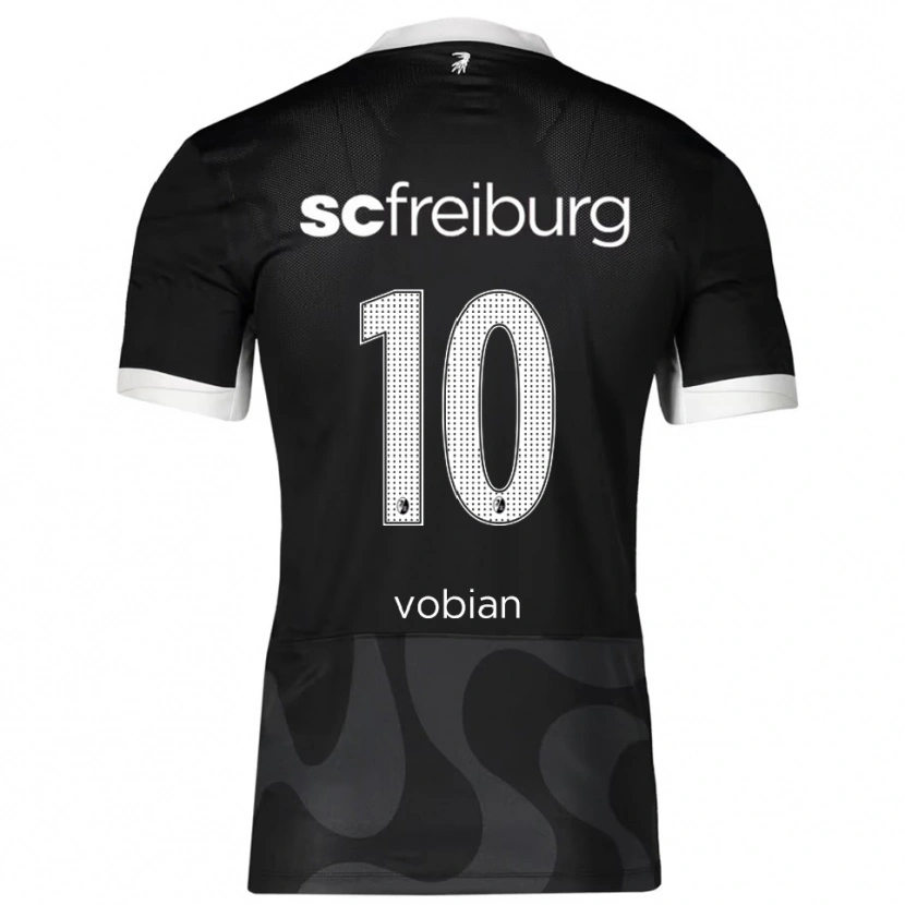 Danxen Women Selina Vobian #10 Black White Away Jersey 2025/26 T-Shirt