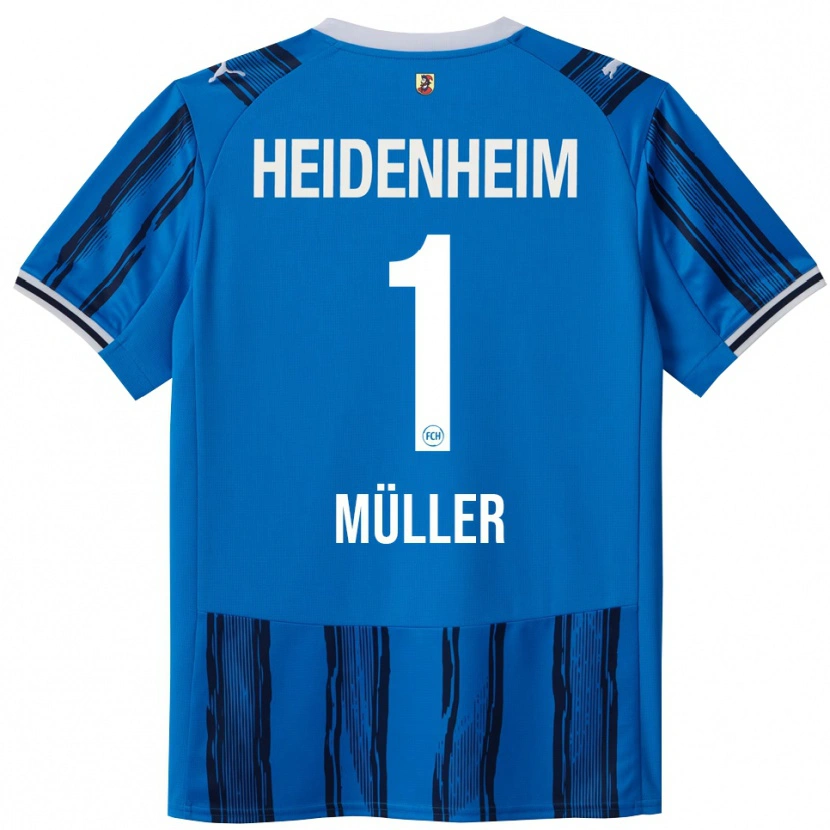 Danxen Women Kevin Müller #1 Blue Navy Away Jersey 2025/26 T-Shirt