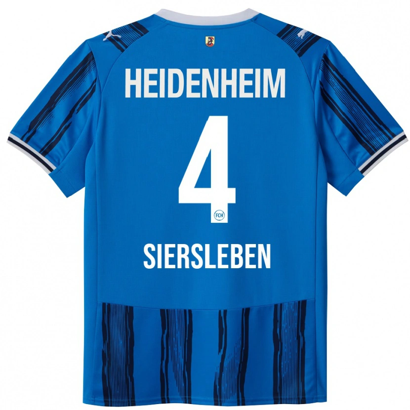 Danxen Women Tim Siersleben #4 Blue Navy Away Jersey 2025/26 T-Shirt