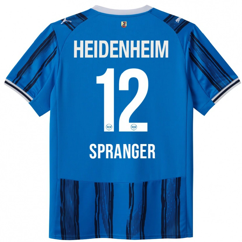 Danxen Women Luke Spranger #12 Blue Navy Away Jersey 2025/26 T-Shirt
