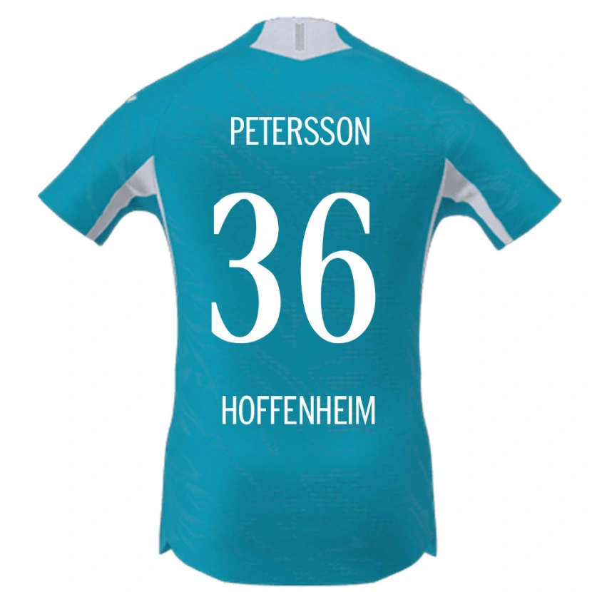 Danxen Women Lúkas Petersson #36 Sky Blue Away Jersey 2025/26 T-Shirt