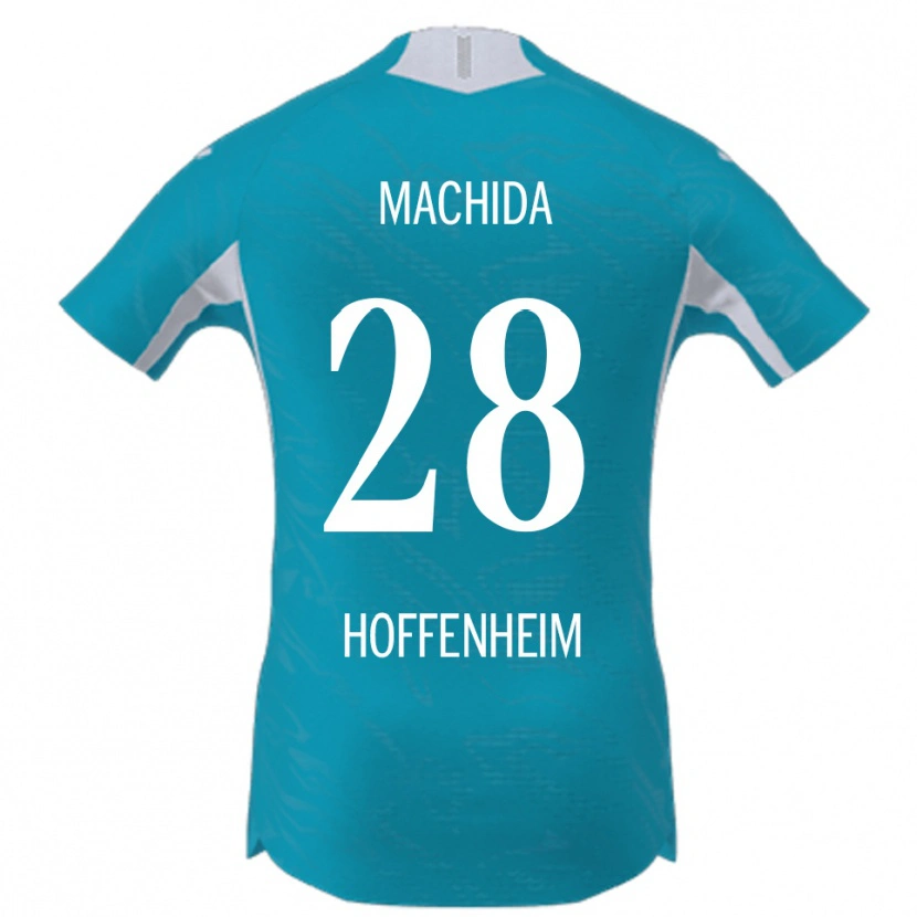 Danxen Women Koki Machida #28 Sky Blue Away Jersey 2025/26 T-Shirt