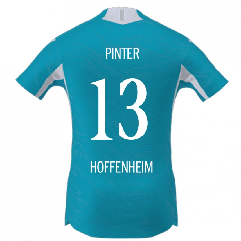 Danxen Women Valentein Pinter #13 Sky Blue Away Jersey 2025/26 T-Shirt