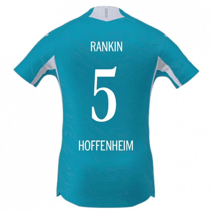 Danxen Women Jamilla Rankin #5 Sky Blue Away Jersey 2025/26 T-Shirt