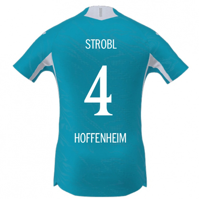 Danxen Women Lars Strobl #4 Sky Blue Away Jersey 2025/26 T-Shirt