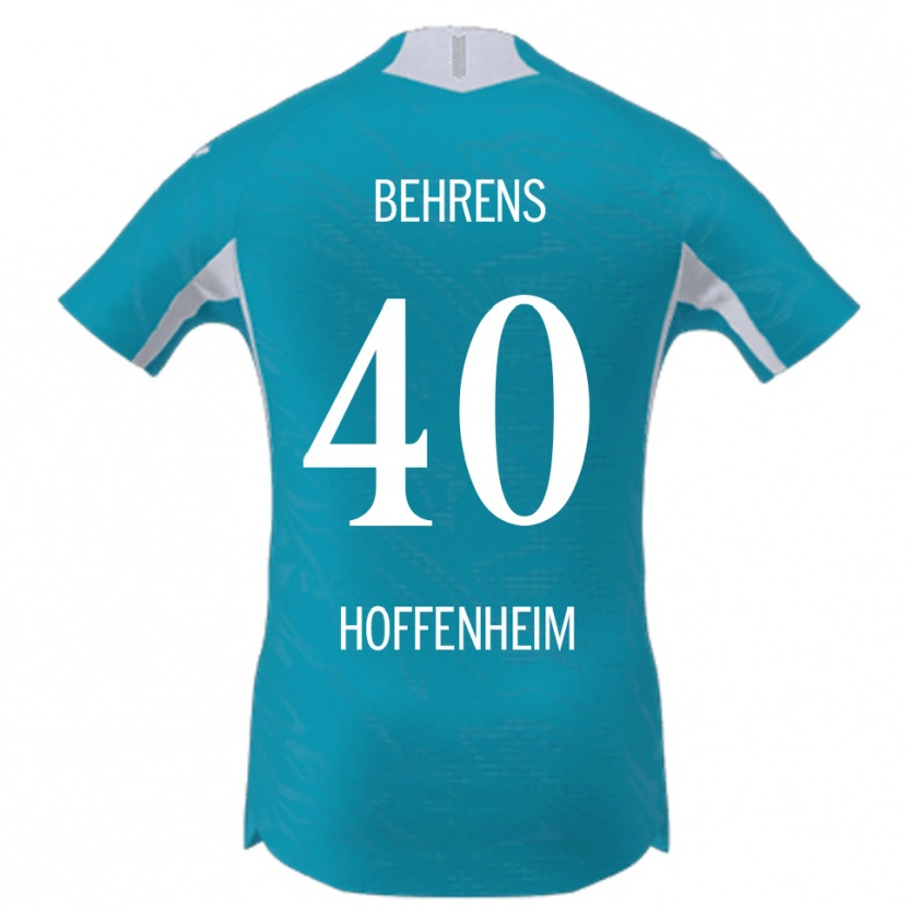 Danxen Women Hennes Behrens #40 Sky Blue Away Jersey 2025/26 T-Shirt