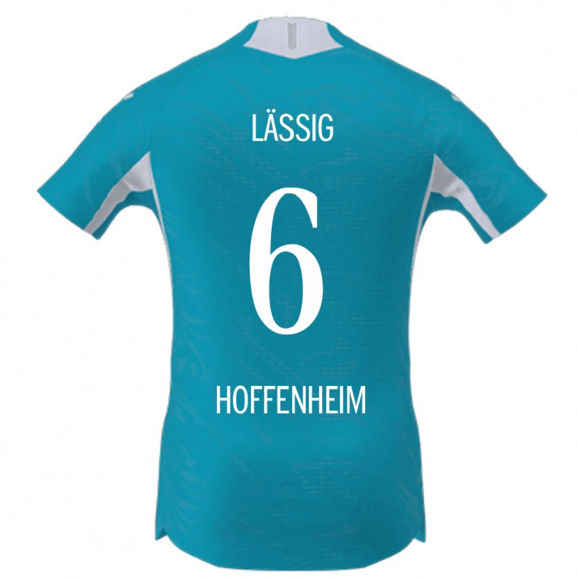 Danxen Women Valentin Lässig #6 Sky Blue Away Jersey 2025/26 T-Shirt