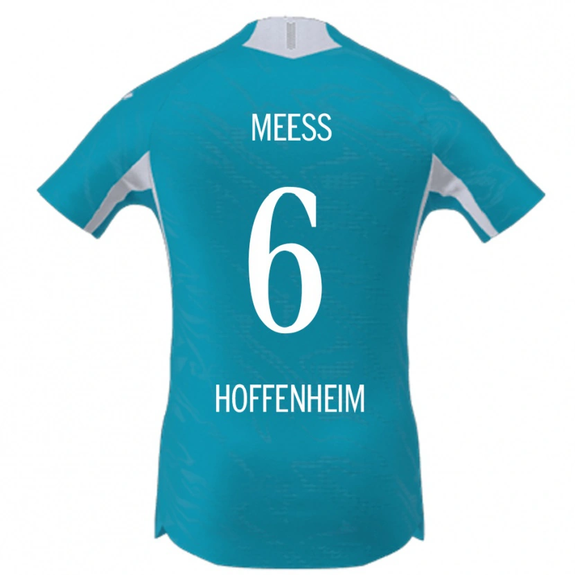 Danxen Women Jakob Meeß #6 Sky Blue Away Jersey 2025/26 T-Shirt