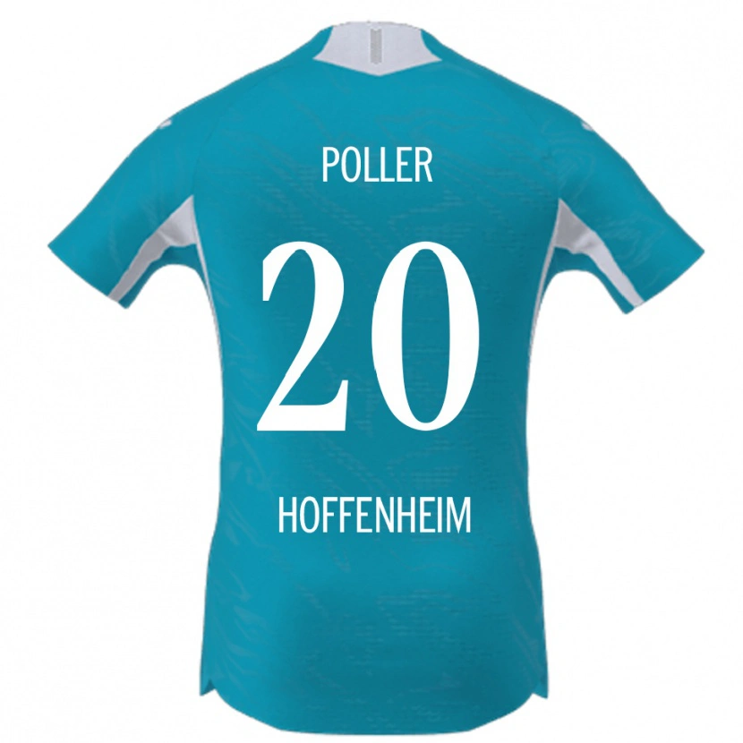 Danxen Women Tiago Poller #20 Sky Blue Away Jersey 2025/26 T-Shirt