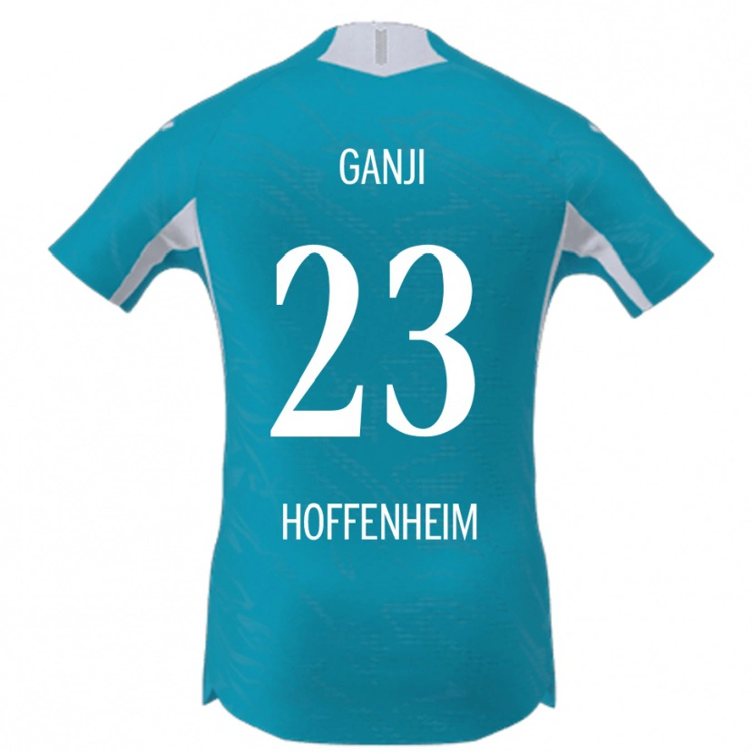 Danxen Women Leon Ganji #23 Sky Blue Away Jersey 2025/26 T-Shirt