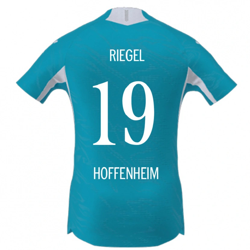 Danxen Women Adrian Riegel #19 Sky Blue Away Jersey 2025/26 T-Shirt