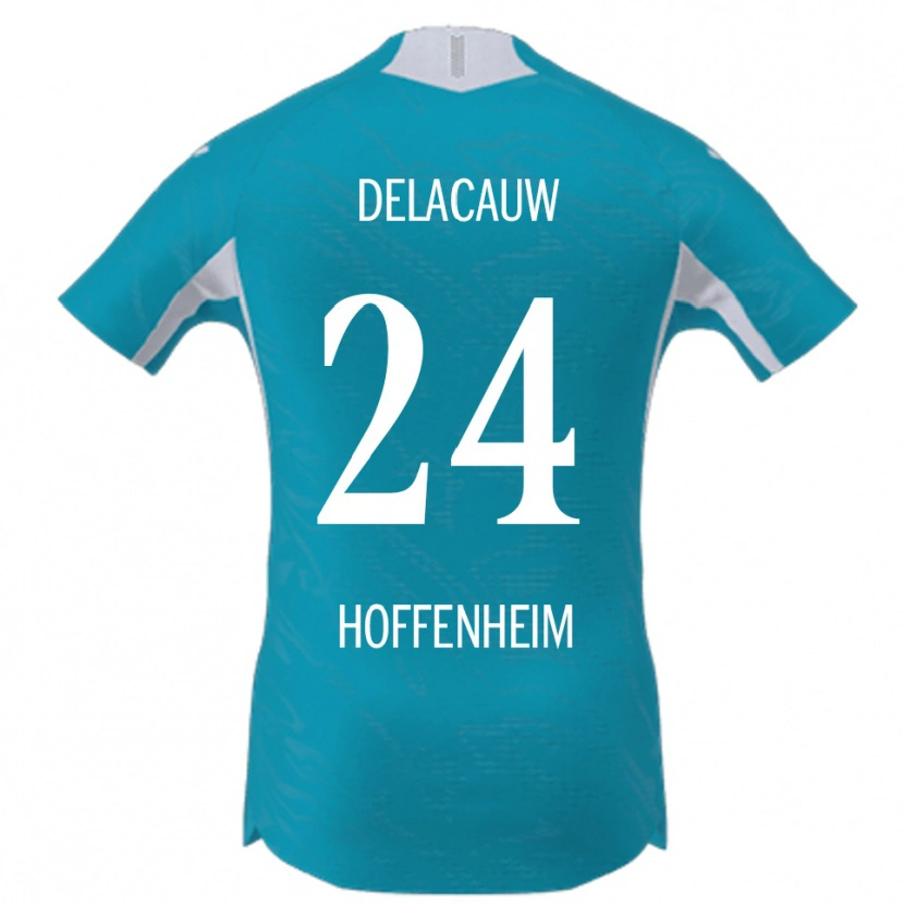 Danxen Women Féli Delacauw #24 Sky Blue Away Jersey 2025/26 T-Shirt