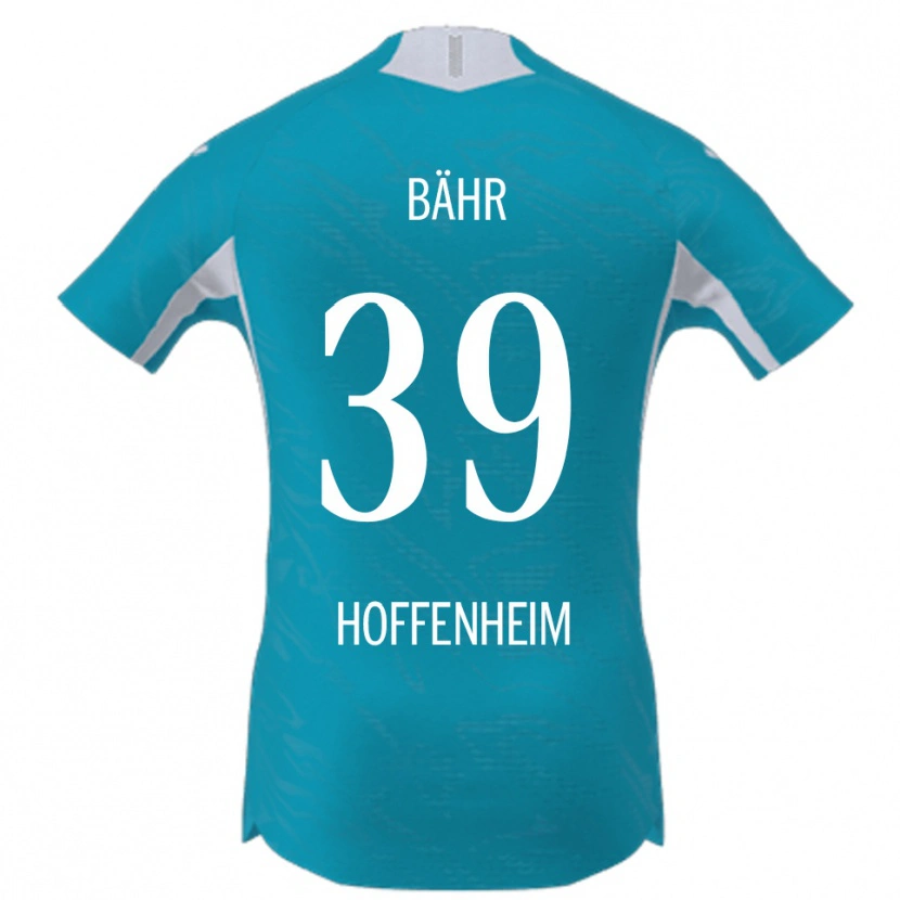 Danxen Women Florian Bähr #39 Sky Blue Away Jersey 2025/26 T-Shirt