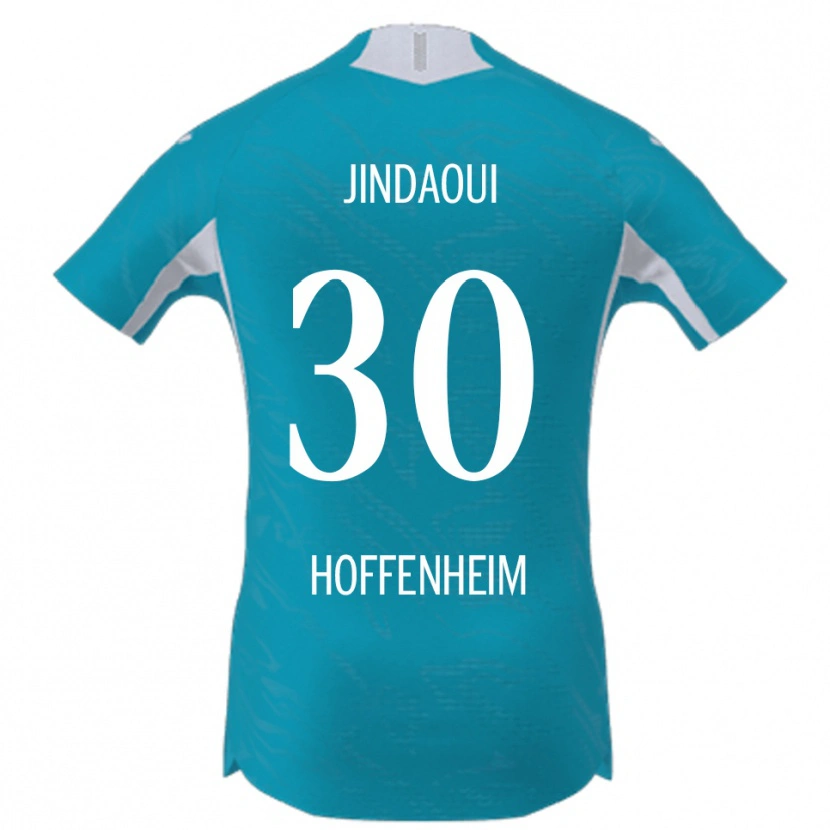 Danxen Women Nader Jindaoui #30 Sky Blue Away Jersey 2025/26 T-Shirt