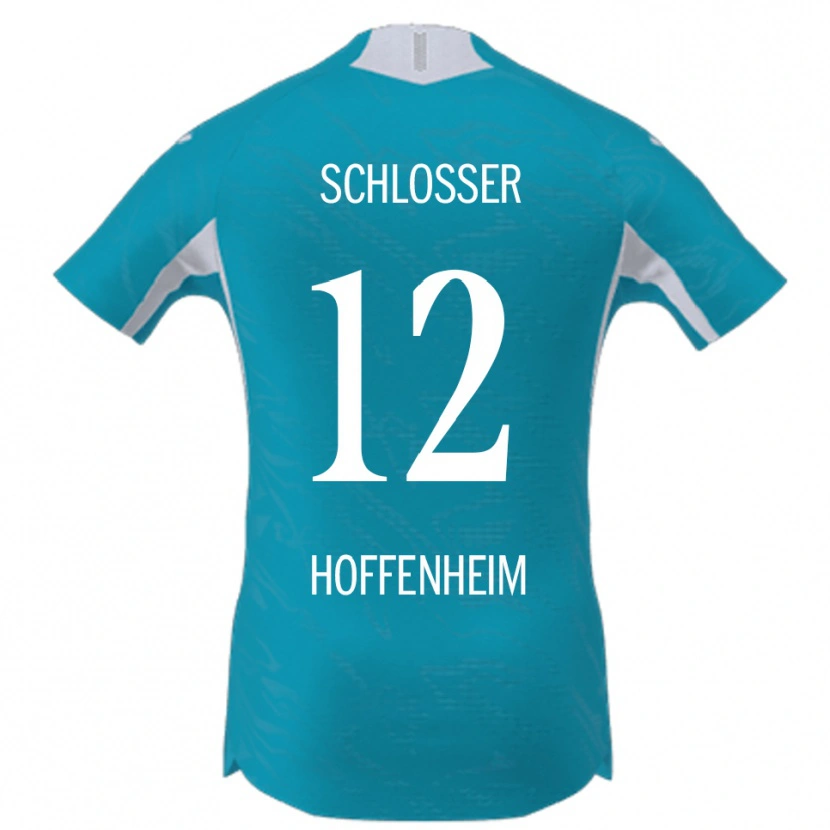 Danxen Women Nils Schlosser #12 Sky Blue Away Jersey 2025/26 T-Shirt