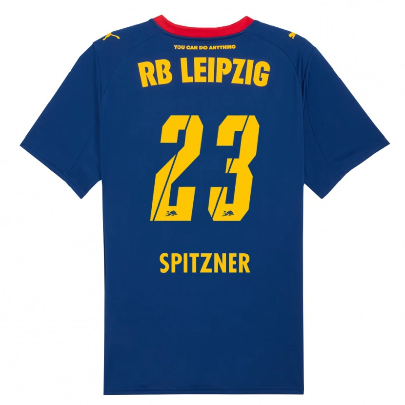 Danxen Women Kyra Spitzner #23 Navy Red Away Jersey 2025/26 T-Shirt