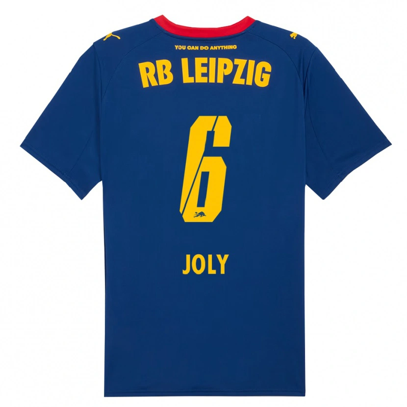 Danxen Women Lou-Ann Joly #6 Navy Red Away Jersey 2025/26 T-Shirt