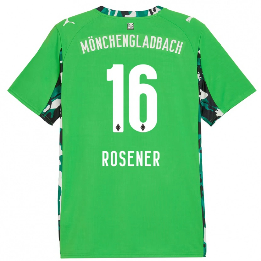 Danxen Women Chiara Rösener #16 Green Black Away Jersey 2025/26 T-Shirt