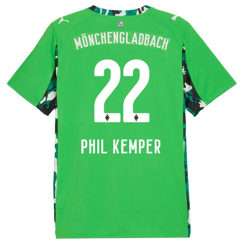 Danxen Women Phil Kemper #22 Green Black Away Jersey 2025/26 T-Shirt