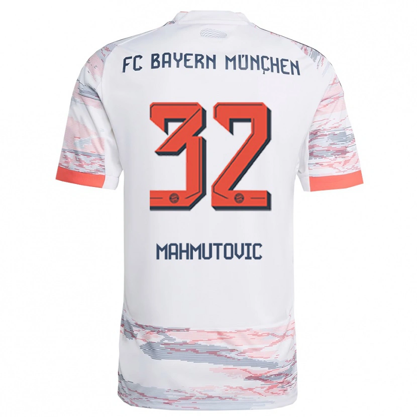 Danxen Women Ena Mahmutovic #32 White Gray Away Jersey 2025/26 T-Shirt