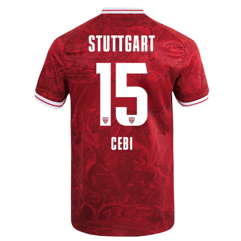 Danxen Women Ata Cebi #15 Red Black Away Jersey 2025/26 T-Shirt
