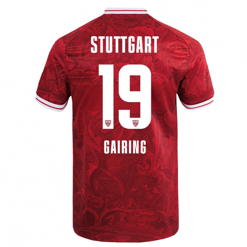 Danxen Women Sophie Gairing #19 Red Black Away Jersey 2025/26 T-Shirt