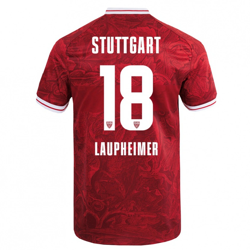 Danxen Women Lukas Laupheimer #18 Red Black Away Jersey 2025/26 T-Shirt