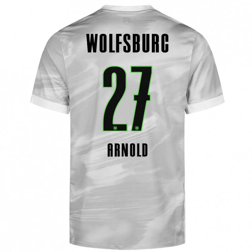 Danxen Women Maximilian Arnold #27 Gray White Away Jersey 2025/26 T-Shirt