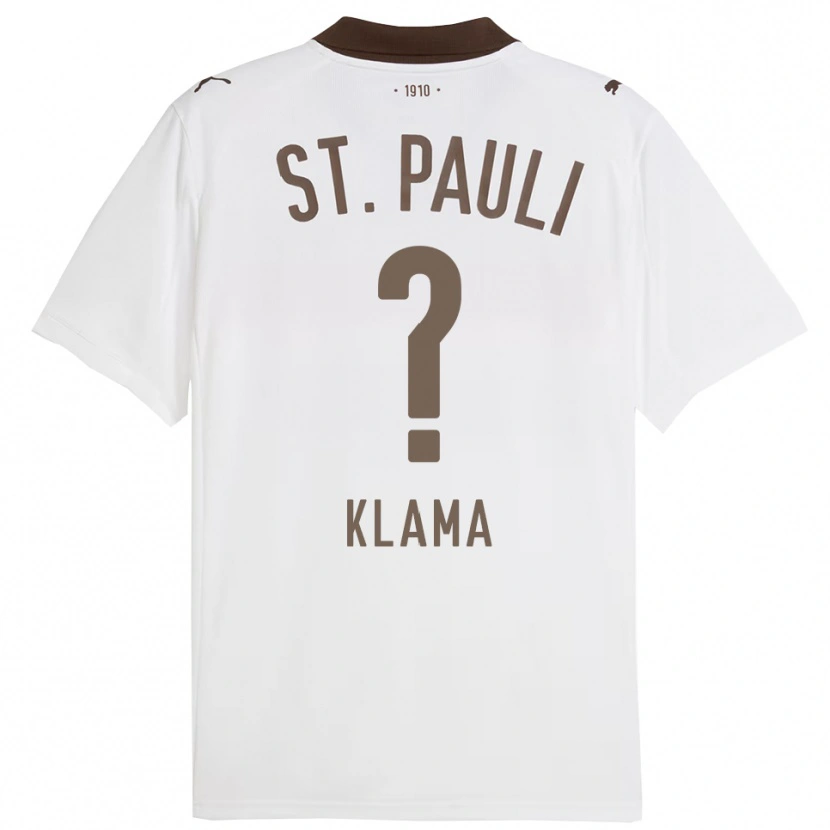 Danxen Women Matthias Klama #0 White Red Away Jersey 2025/26 T-Shirt