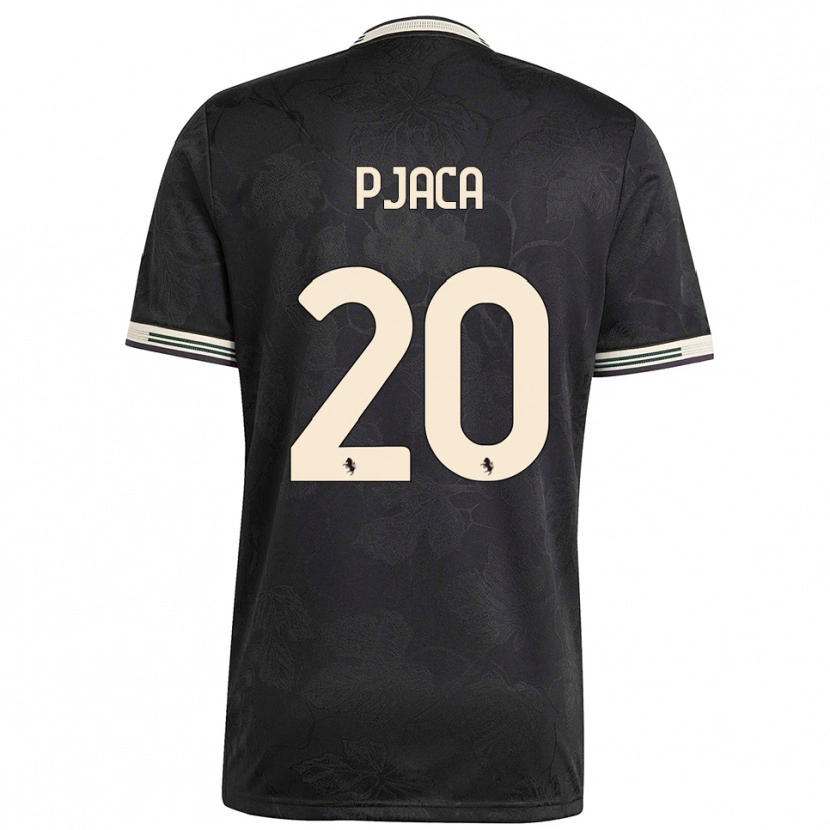 Danxen Women Marko Pjaca #20 Black White Green Third Jersey 2025/26 T-Shirt