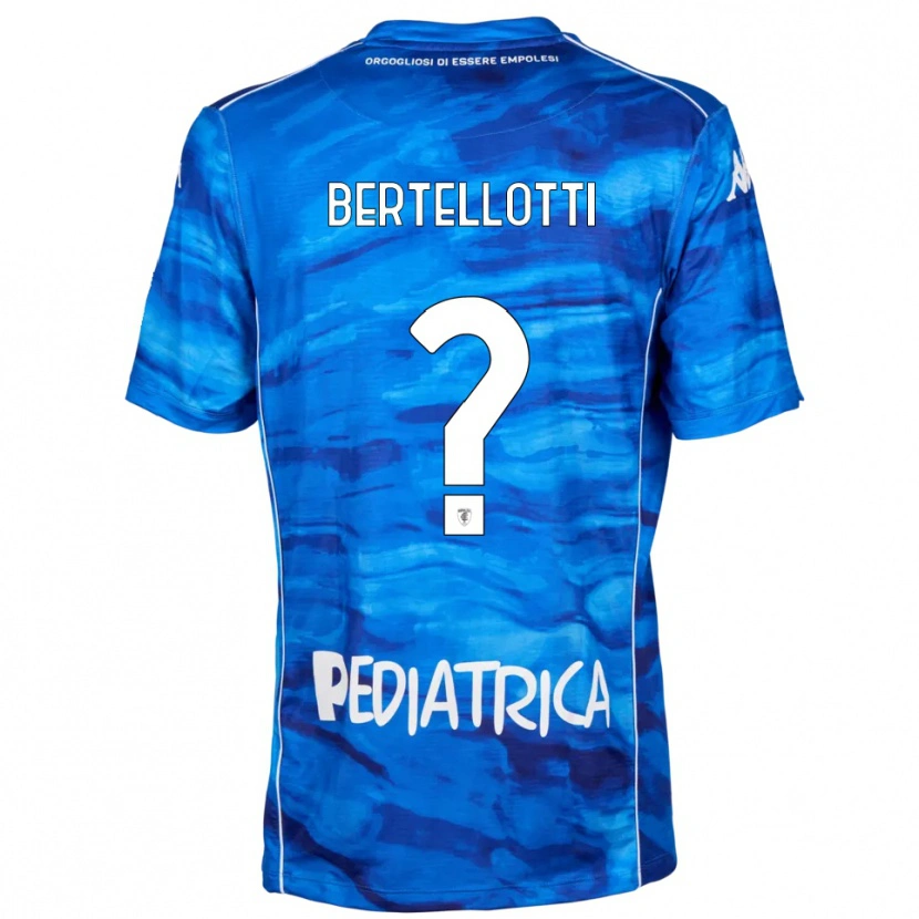 Danxen Kid Giacomo Bertellotti #0 Blue White Home Jersey 2025/26 T-Shirt