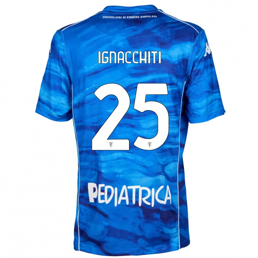 Danxen Kid Lorenzo Ignacchiti #25 Blue White Home Jersey 2025/26 T-Shirt