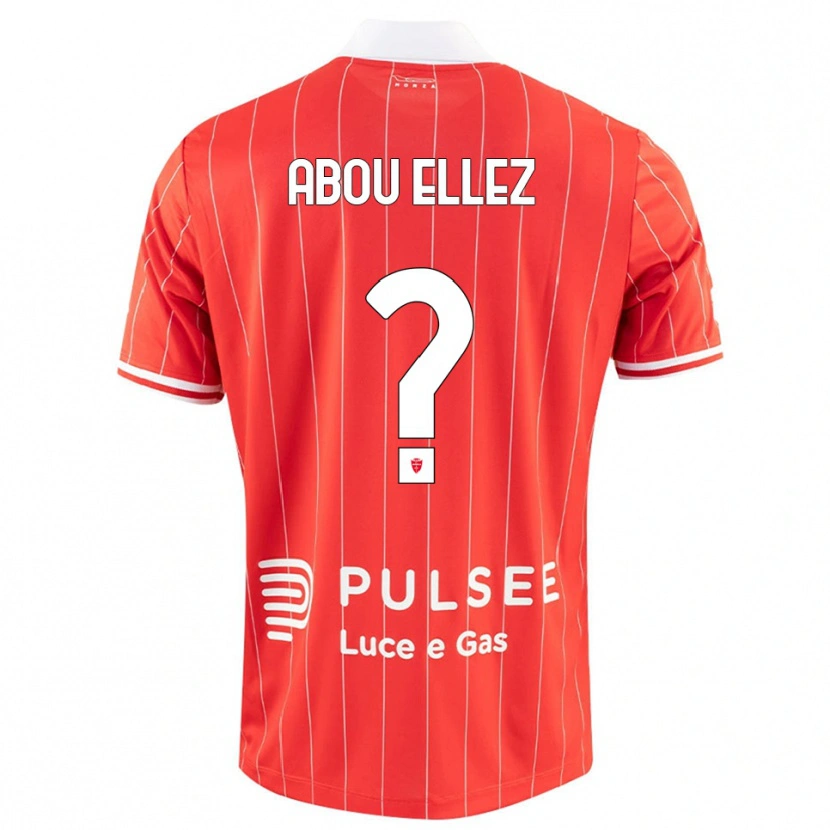 Danxen Kid Amir Abou Ellez #0 Red White Home Jersey 2025/26 T-Shirt