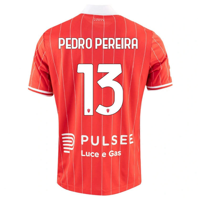 Danxen Kid Pedro Pereira #13 Red White Home Jersey 2025/26 T-Shirt