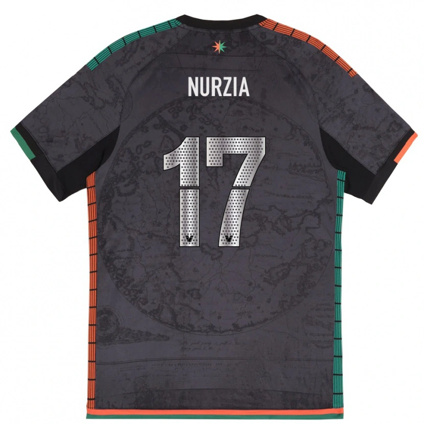 Danxen Kid Martina Nurzia #17 Dark Gray Home Jersey 2025/26 T-Shirt