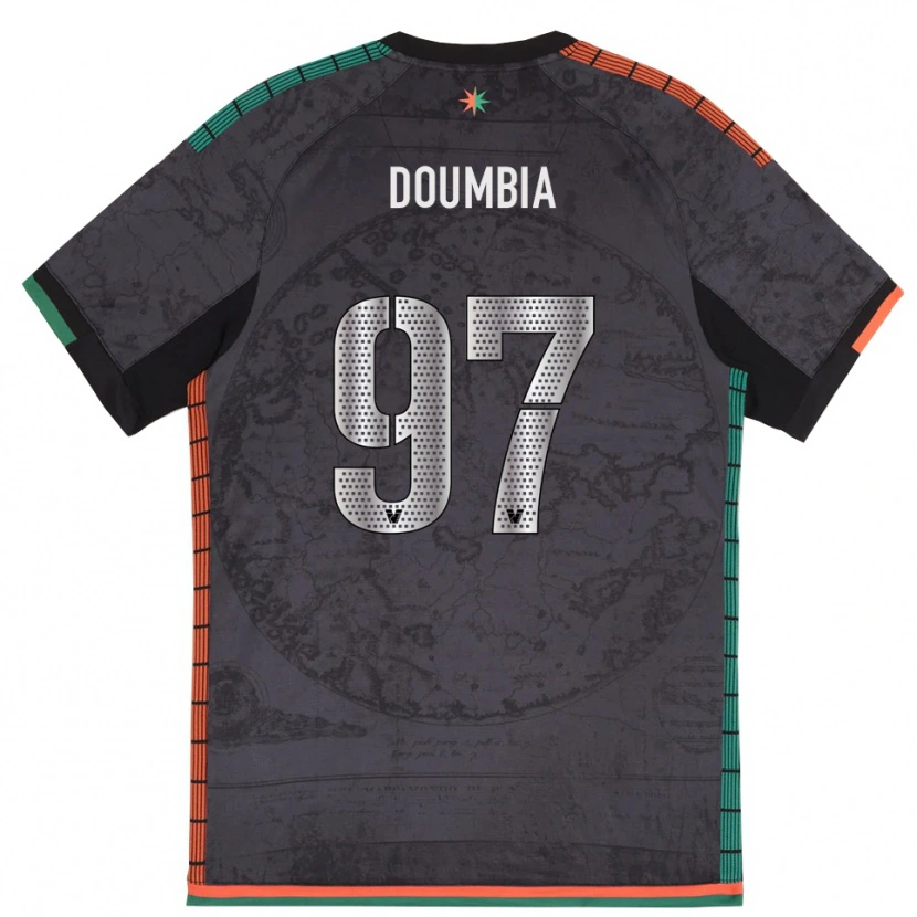 Danxen Kid Issa Doumbia #97 Dark Gray Home Jersey 2025/26 T-Shirt