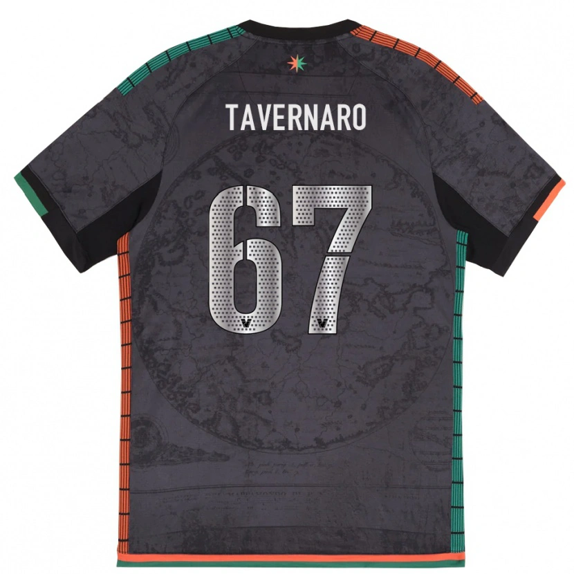 Danxen Kid Federico Tavernaro #67 Dark Gray Home Jersey 2025/26 T-Shirt