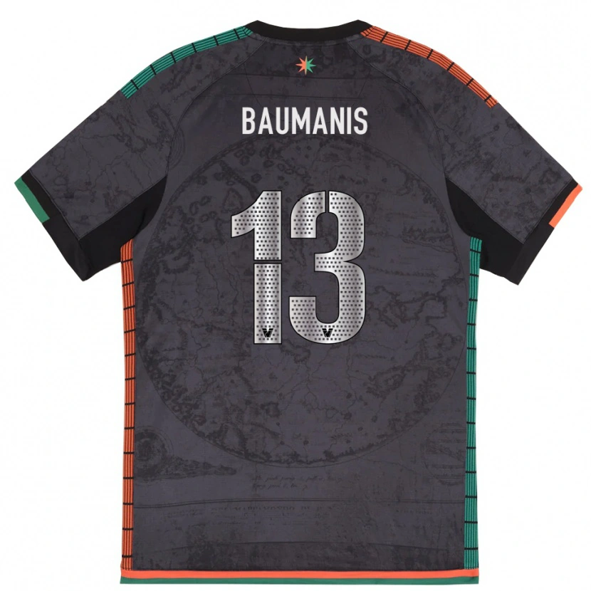 Danxen Kid Kristofers Baumanis #13 Dark Gray Home Jersey 2025/26 T-Shirt