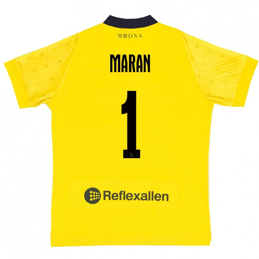 Danxen Kid Andrea Maran #1 Yellow Navy Home Jersey 2025/26 T-Shirt