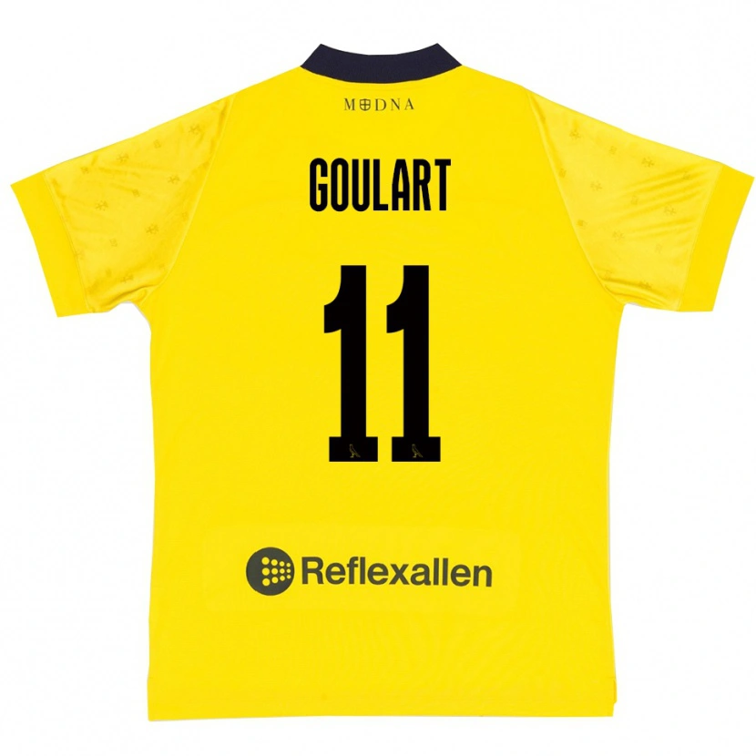 Danxen Kid Yago Goulart #11 Yellow Navy Home Jersey 2025/26 T-Shirt