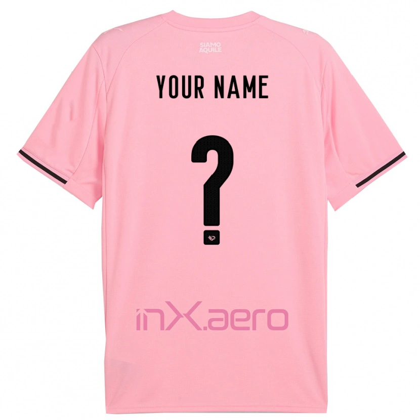 Danxen Kid Your Name #0 Pink Black Home Jersey 2025/26 T-Shirt